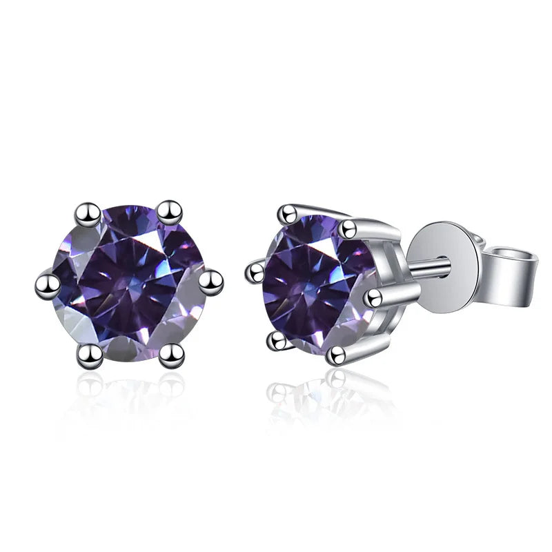 Moissanite Gemstone Earrings - LuxeStreet Boutique