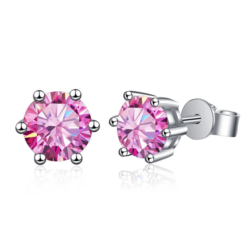 Moissanite Gemstone Earrings - LuxeStreet Boutique