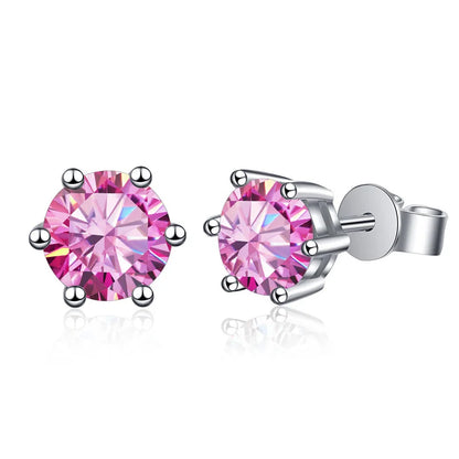 Moissanite Gemstone Earrings - LuxeStreet Boutique