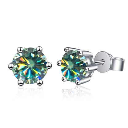 Moissanite Gemstone Earrings - LuxeStreet Boutique
