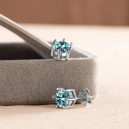 Moissanite Gemstone Earrings - LuxeStreet Boutique