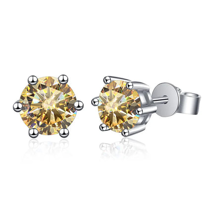 Moissanite Gemstone Earrings - LuxeStreet Boutique