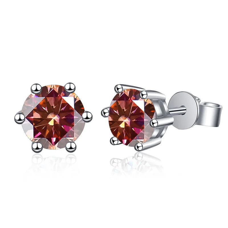 Moissanite Gemstone Earrings - LuxeStreet Boutique