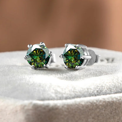Moissanite Gemstone Earrings - LuxeStreet Boutique