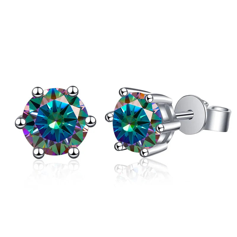 Moissanite Gemstone Earrings - LuxeStreet Boutique