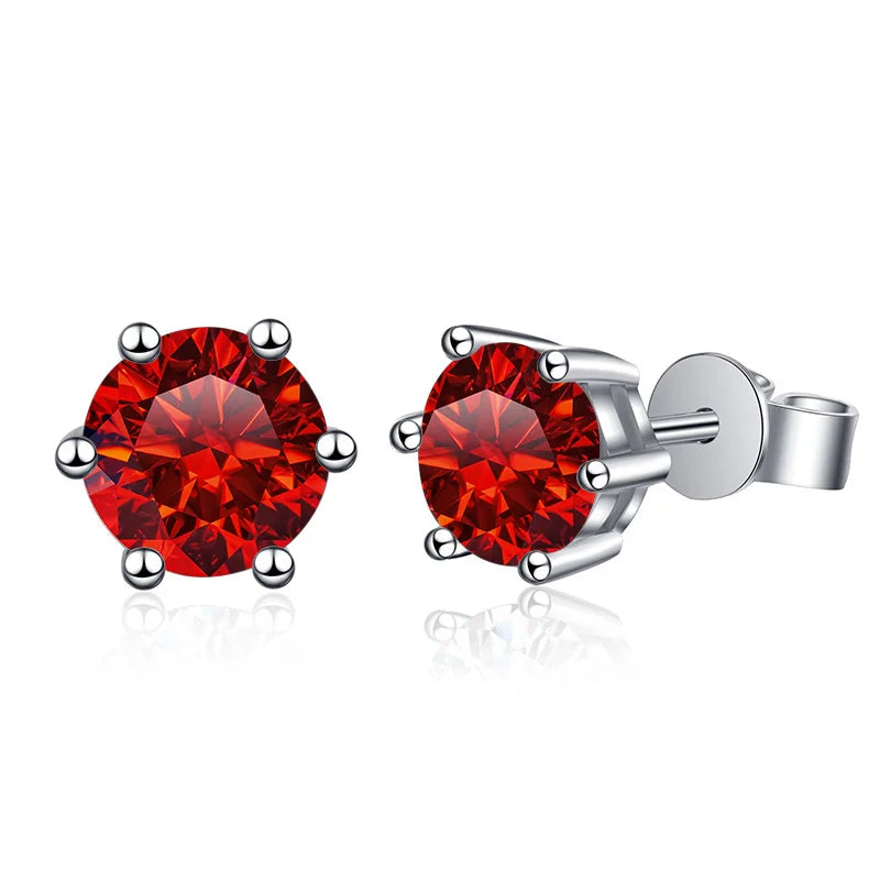 Moissanite Gemstone Earrings - LuxeStreet Boutique